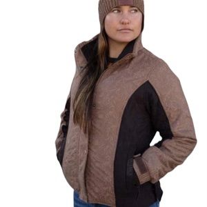 Outback Trading Company | Size Medium Taupe Snowy Mountain Down Filled Puffer